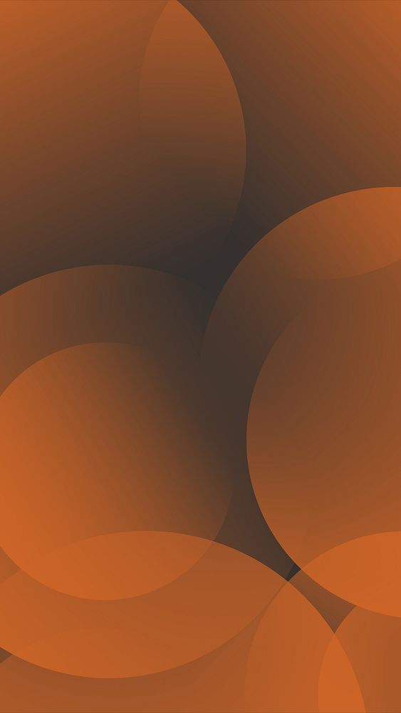 Gradient orange mobile wallpaper