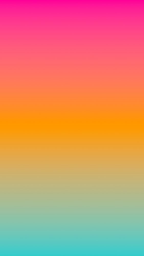 Gradient pink green mobile wallpaper