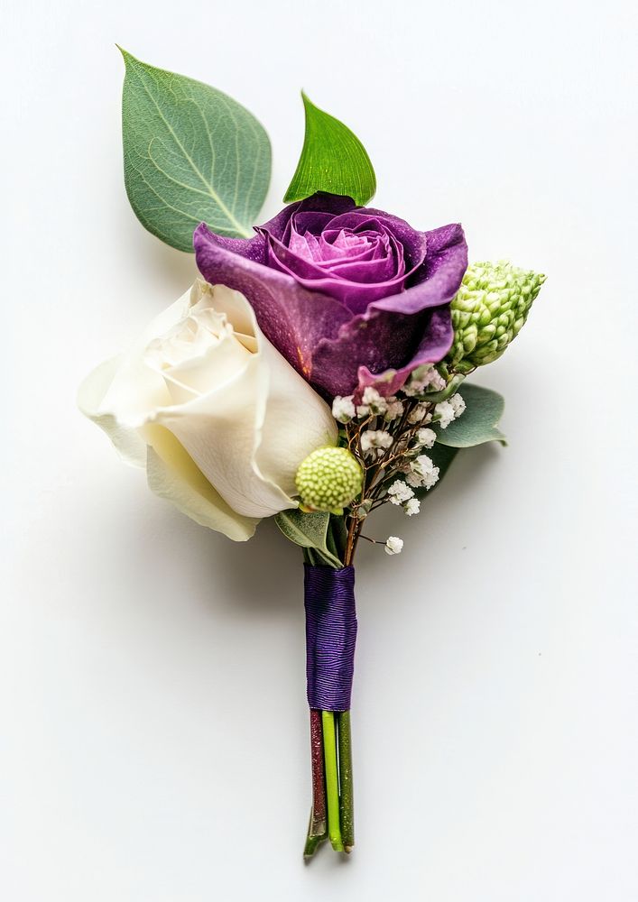 Ladies Buttonhole Wedding Corsage flower natural wedding.