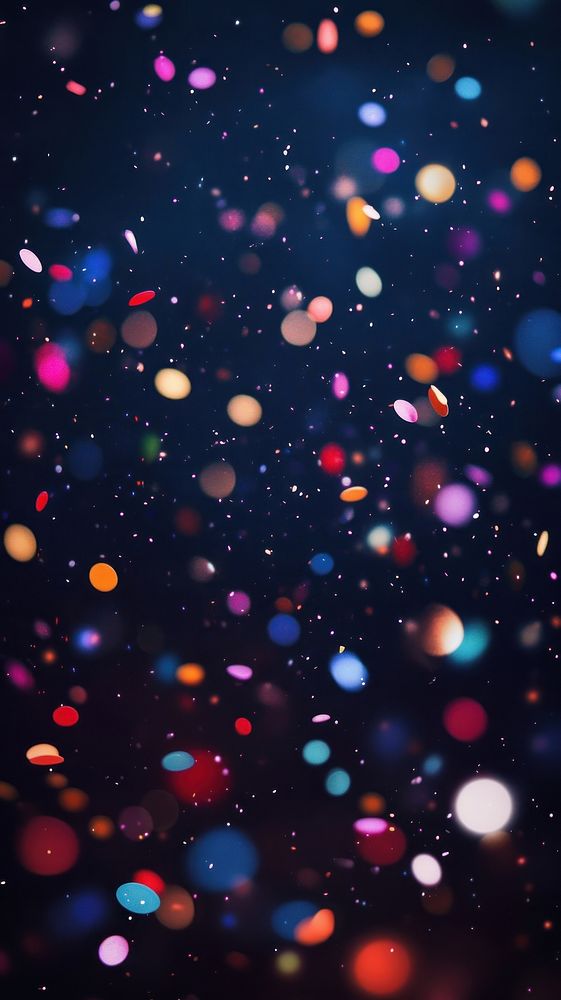 Colorful Floating Confetti background confetti colorful.