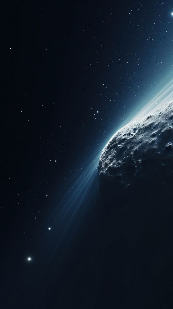  Comet wallpaper astronomy outdoors nature. AI generated Image by rawpixel.