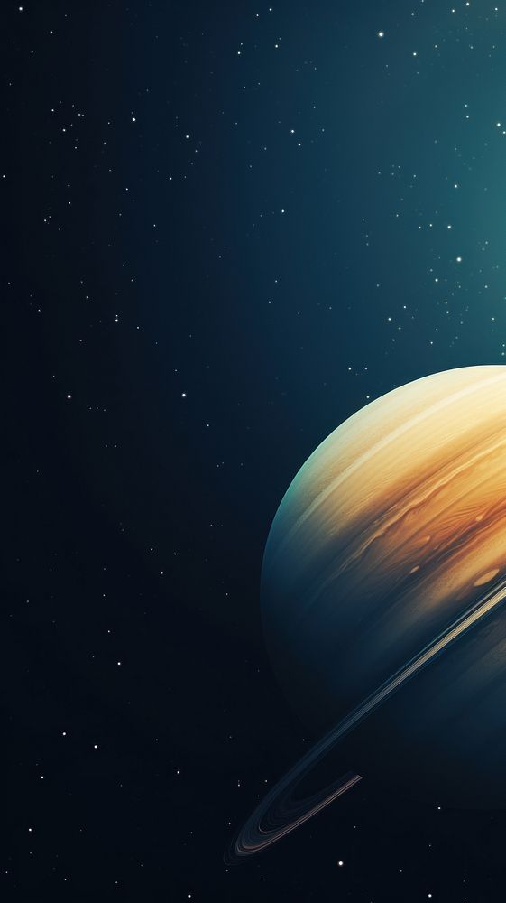  Astronomy planet space illuminated. AI generated Image by rawpixel.