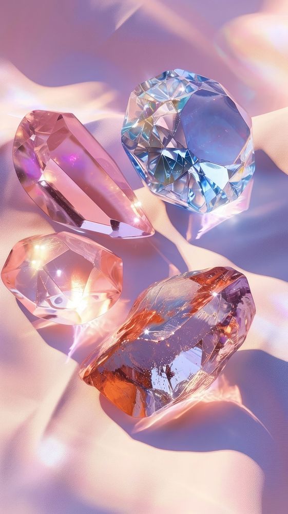 Gemstones crystal jewelry diamond.