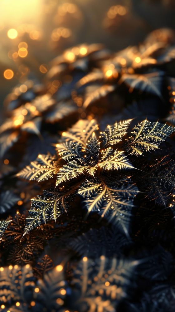  Nature nature outdoors frost. AI generated Image by rawpixel.