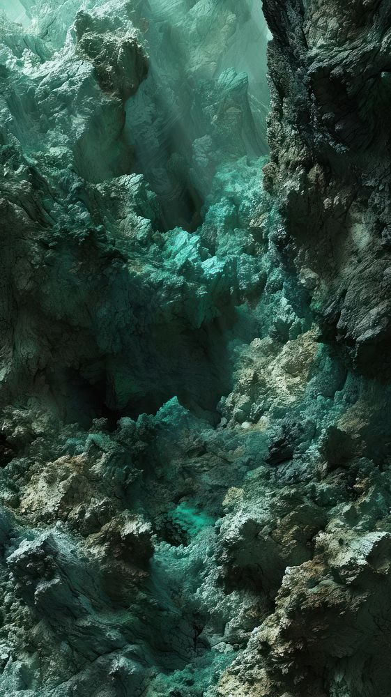  Nature nature underwater abstract. AI generated Image by rawpixel.