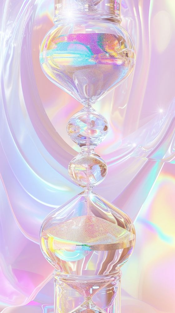 Hourglass transparent backgrounds chandelier.
