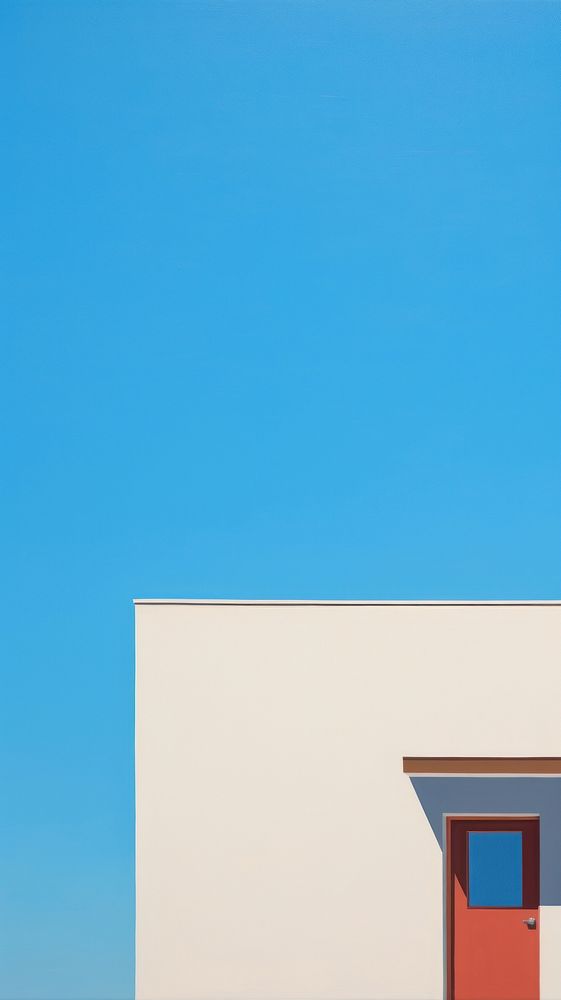 Sky outdoors house blue.