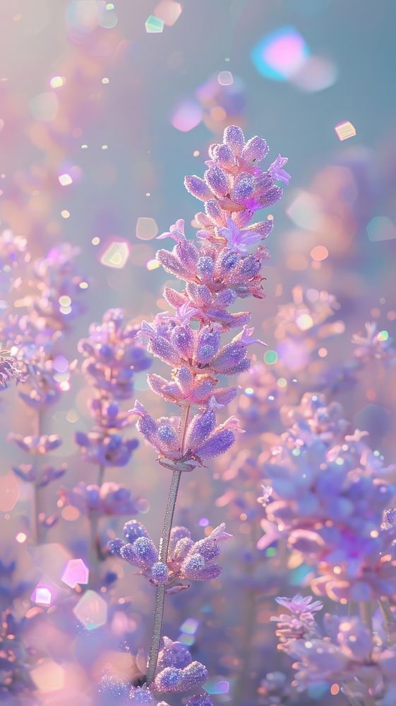 Lavender outdoors blossom nature.