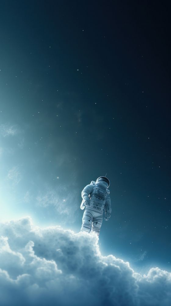  Astronauts Wallpapers outdoors nature space. AI generated Image by rawpixel.