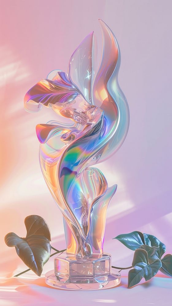 Sculpture art translucent creativity. | Premium Photo Illustration ...