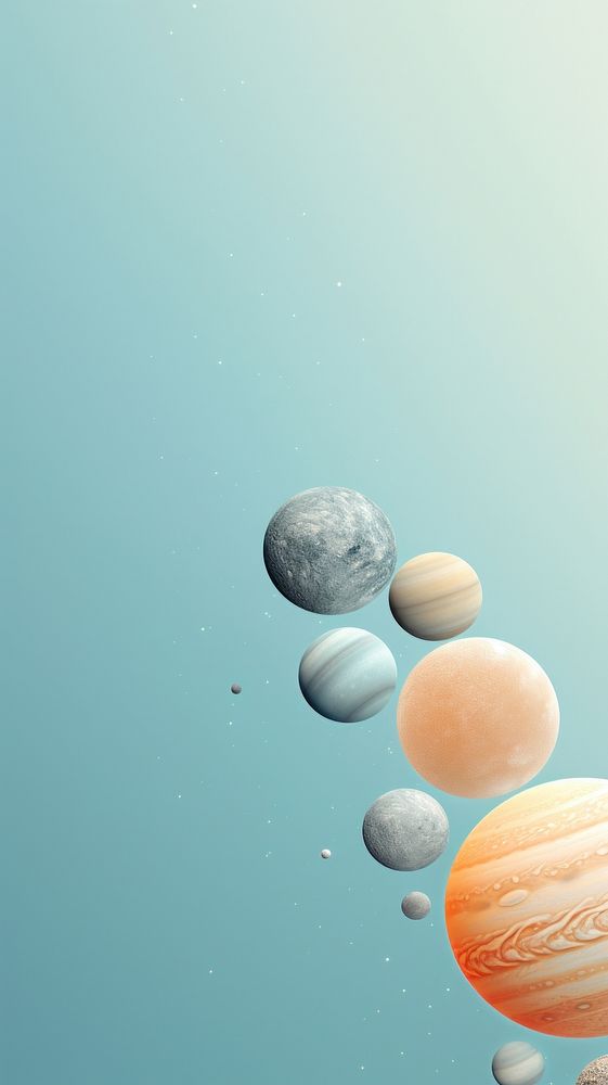  Aesthetic Solar system Wallpapers outdoors planet nature. AI generated Image by rawpixel.