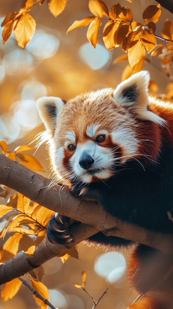 Red panda wildlife animal mammal.