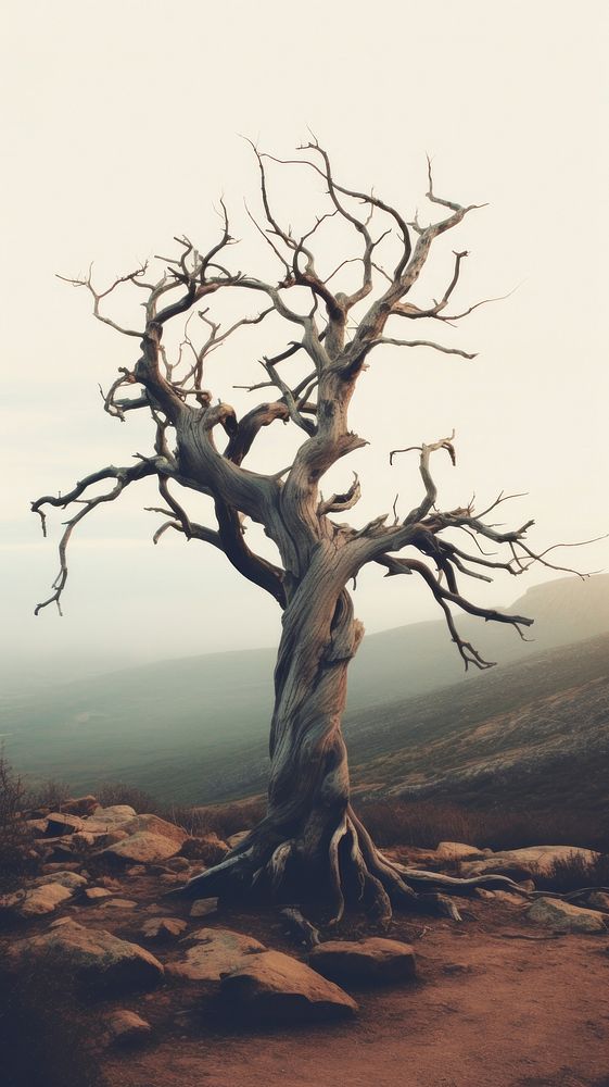  Dead tree driftwood outdoors nature. AI generated Image by rawpixel.
