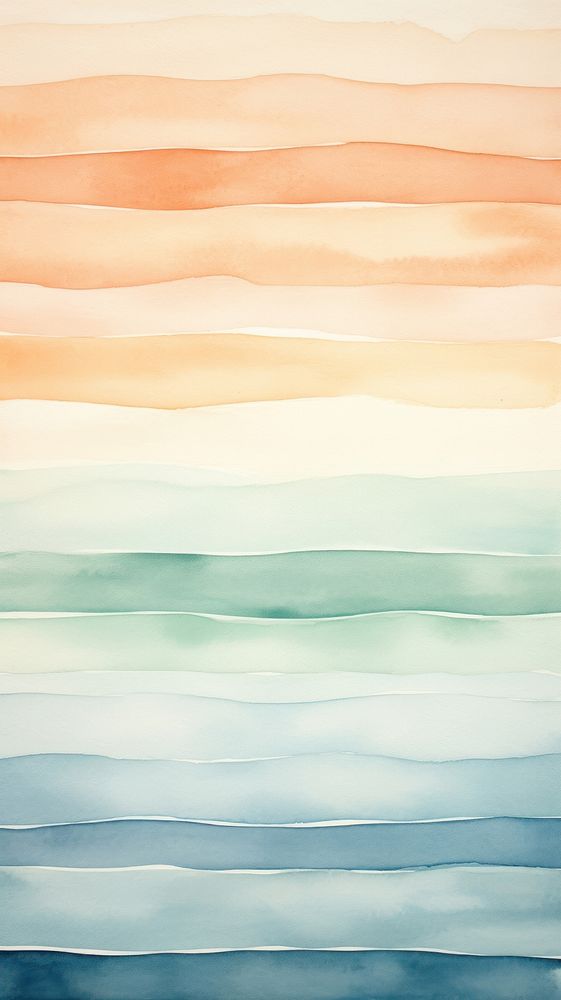 Watercolor of a beach pattern texture tranquility.