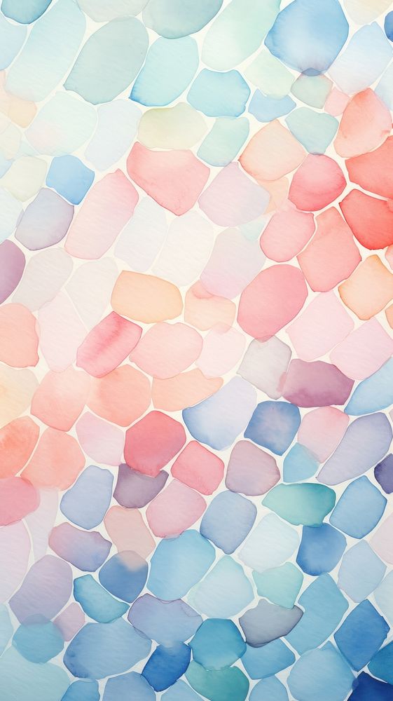 Watercolor of a glaxy pattern texture petal.