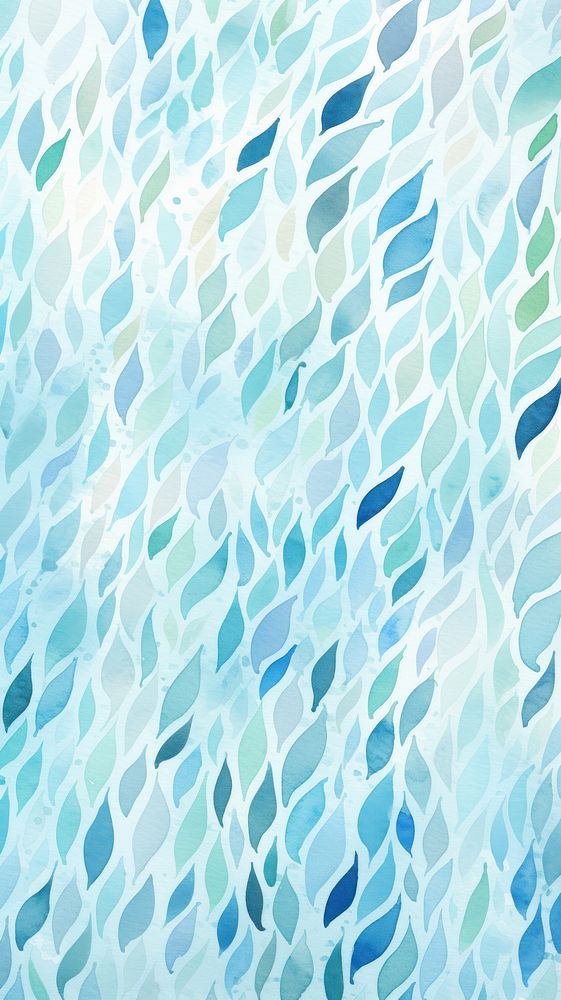 Watercolor of a sea world pattern outdoors texture.
