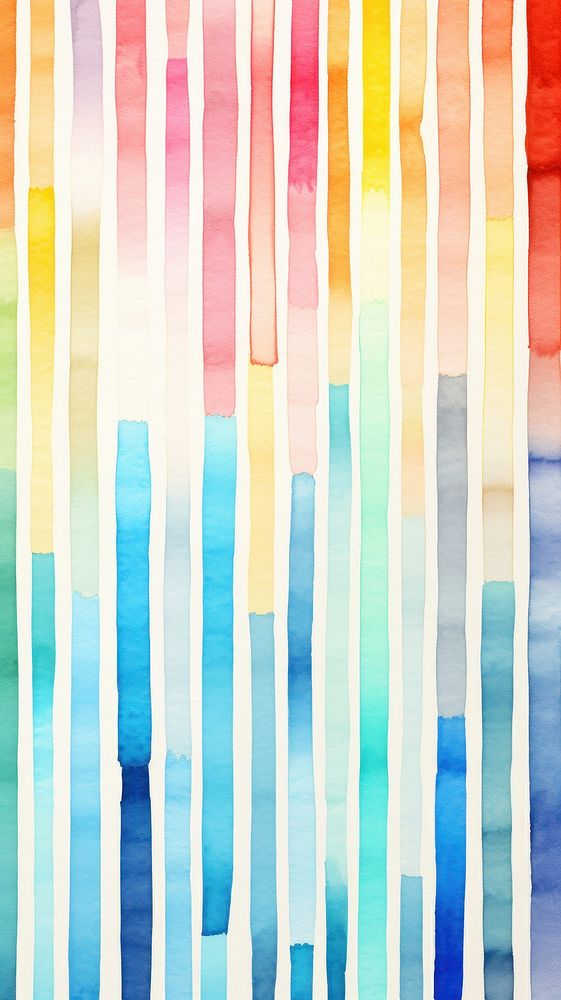 Watercolor of pencils pattern texture art.