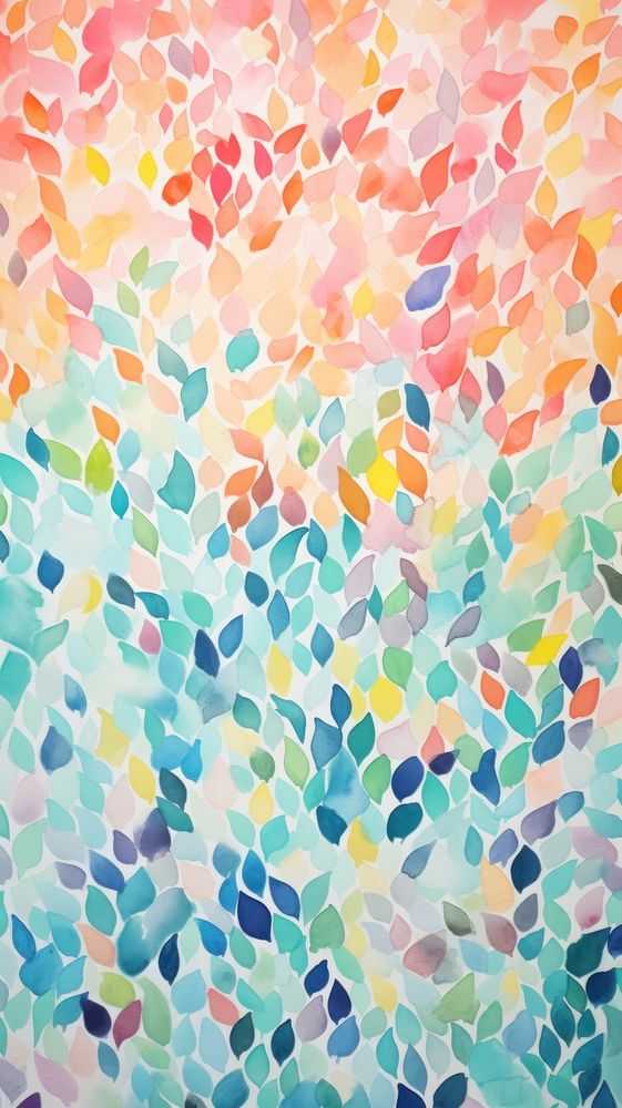 Watercolor of under the sea pattern texture art.