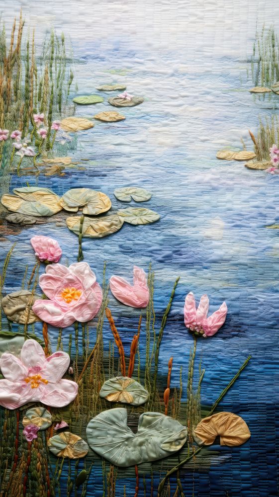 Monet pond outdoors painting nature.
