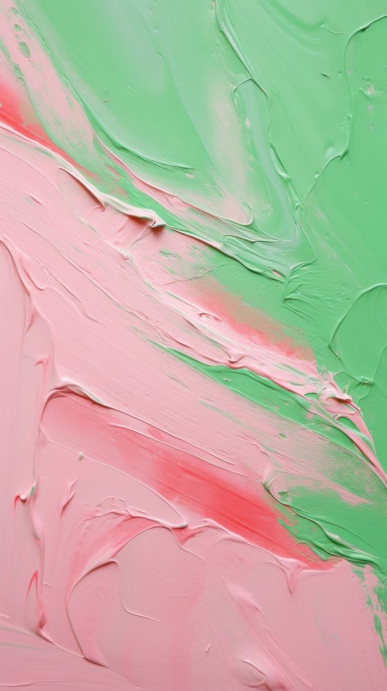 Pink and green background backgrounds paint creativity. AI generated Image by rawpixel.