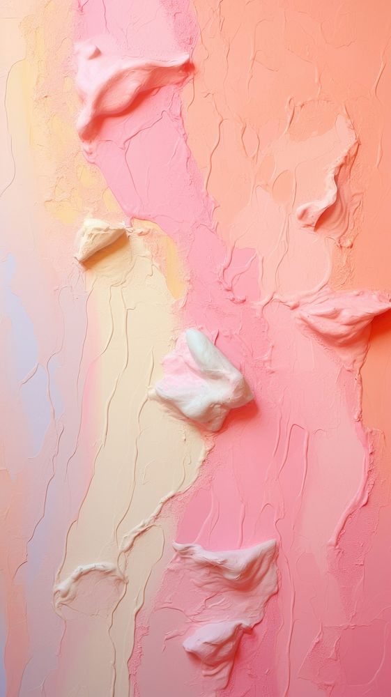 Pink pastel wall plaster paint. AI generated Image by rawpixel.