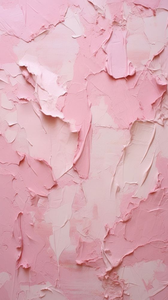 Pink pastel plaster paint petal. AI generated Image by rawpixel.