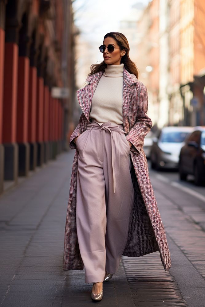 Fashion coat overcoat street.