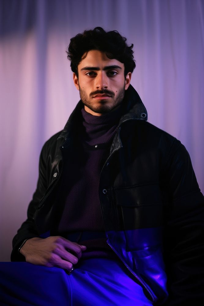 Middle Eastern man photography portrait fashion.