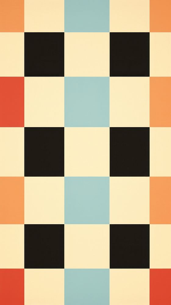 Retro art of a checker board pattern backgrounds repetition.