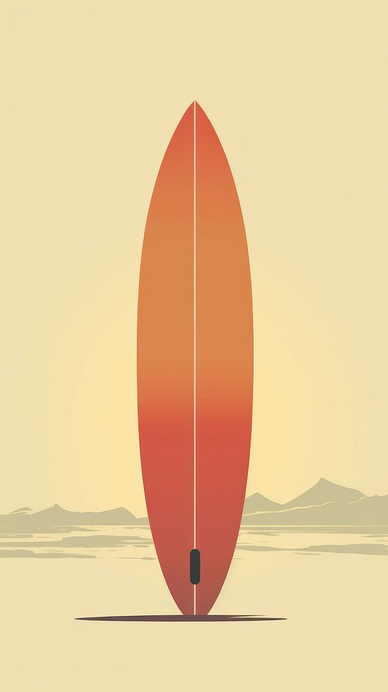 Retro film of surf board surfboard outdoors sea.