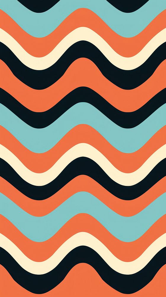 Retro illustration of zigzag lines pattern art backgrounds.