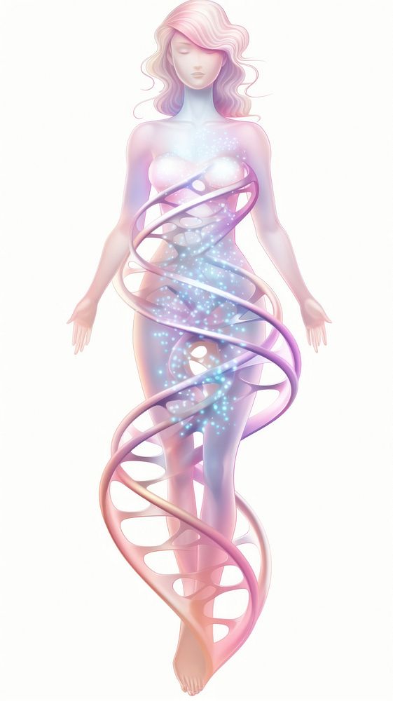DNA adult creativity futuristic.