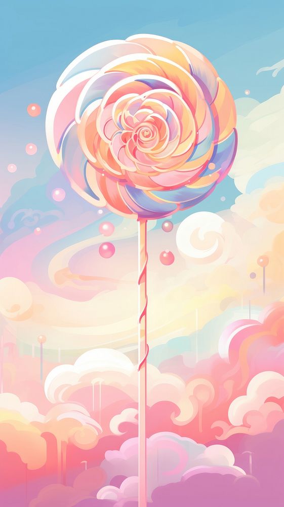 Lollipop candy confectionery tranquility.