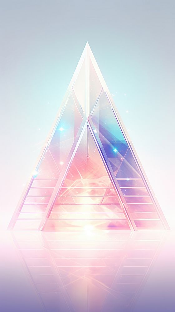 Pyramid light illuminated backgrounds.