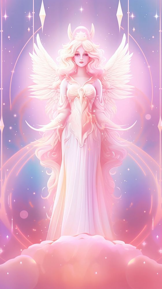 Saturn angel adult representation.
