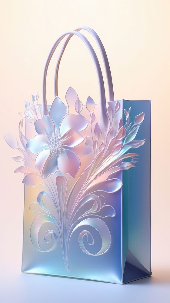 Shopping bag handbag art celebration.