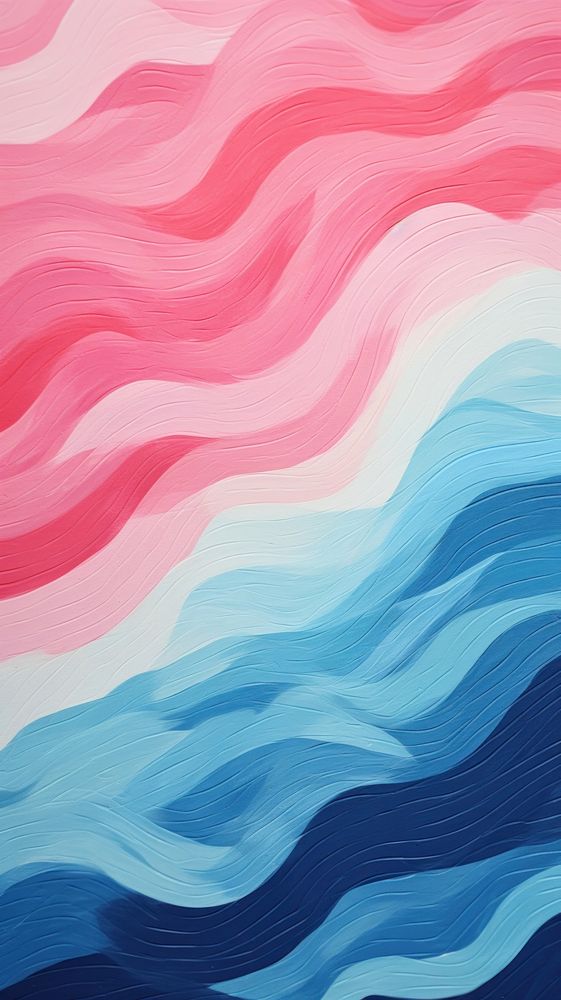 Blue and pink ocean backgrounds painting texture.