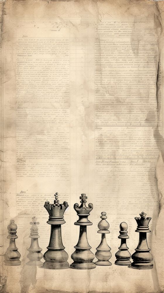 Wallpaper ephemera pale Chess chess game intelligence.