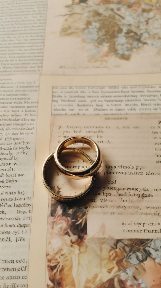 Wallpaper ephemera pale Wedding ring Antique jewelry wedding wedding ring.