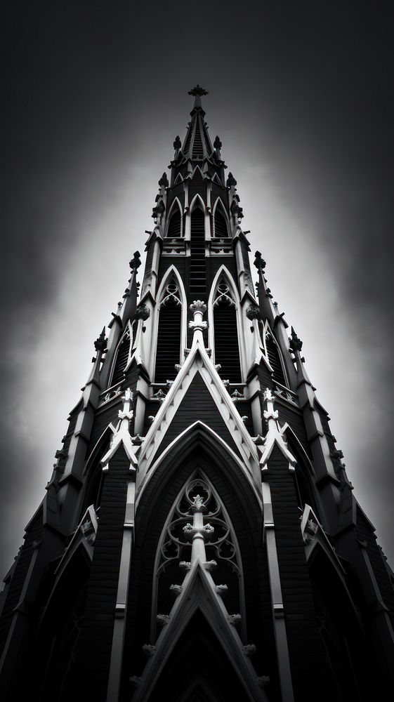 Photography of church architecture building steeple.