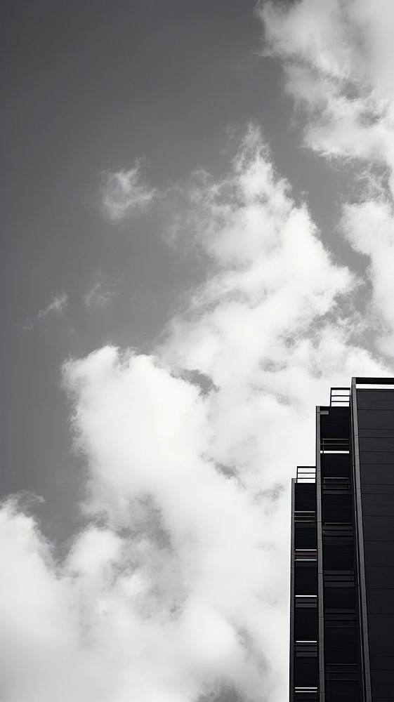 Photography of clouds architecture building outdoors.