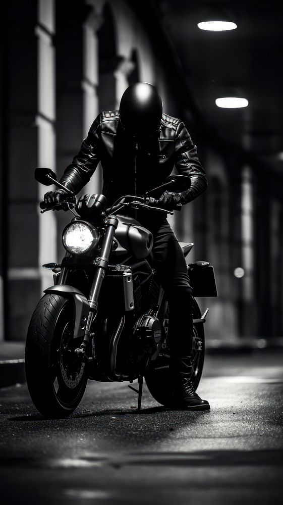 Photography of biker motorcycle vehicle helmet.