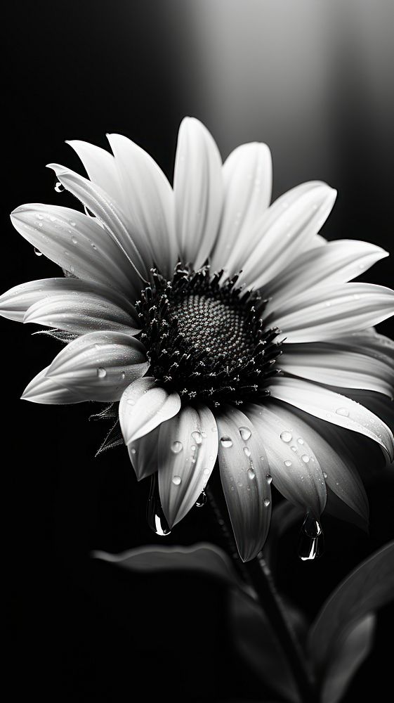 Photography of sunflower pollen petal plant.