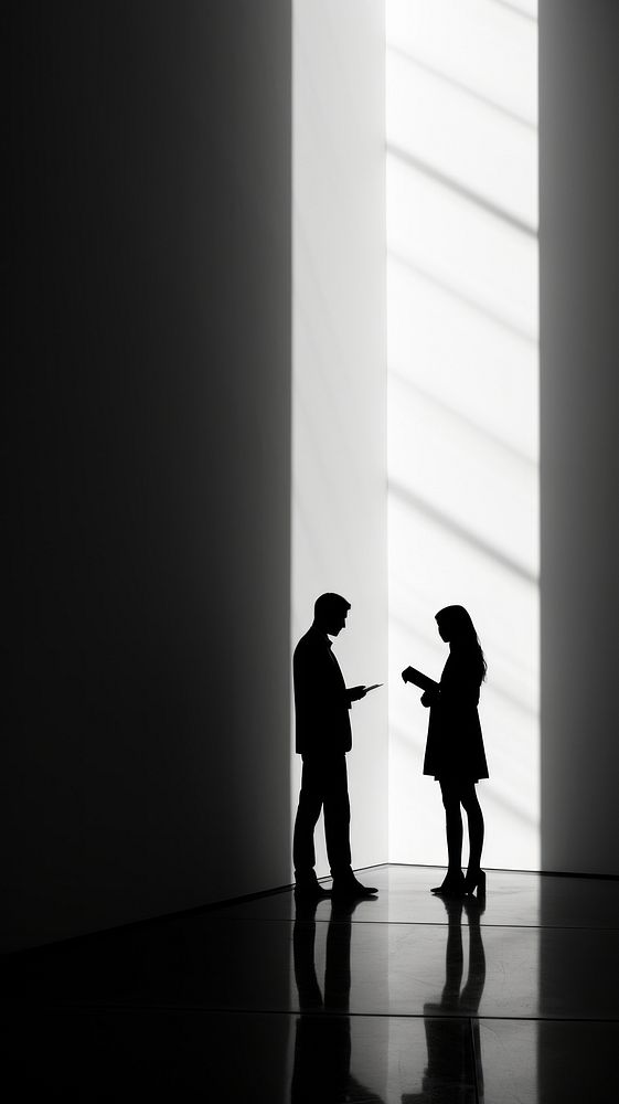 Photography of people talking silhouette adult black.