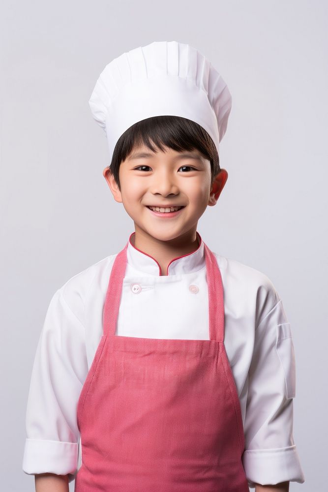 Japanese kid Chef chef child happiness.