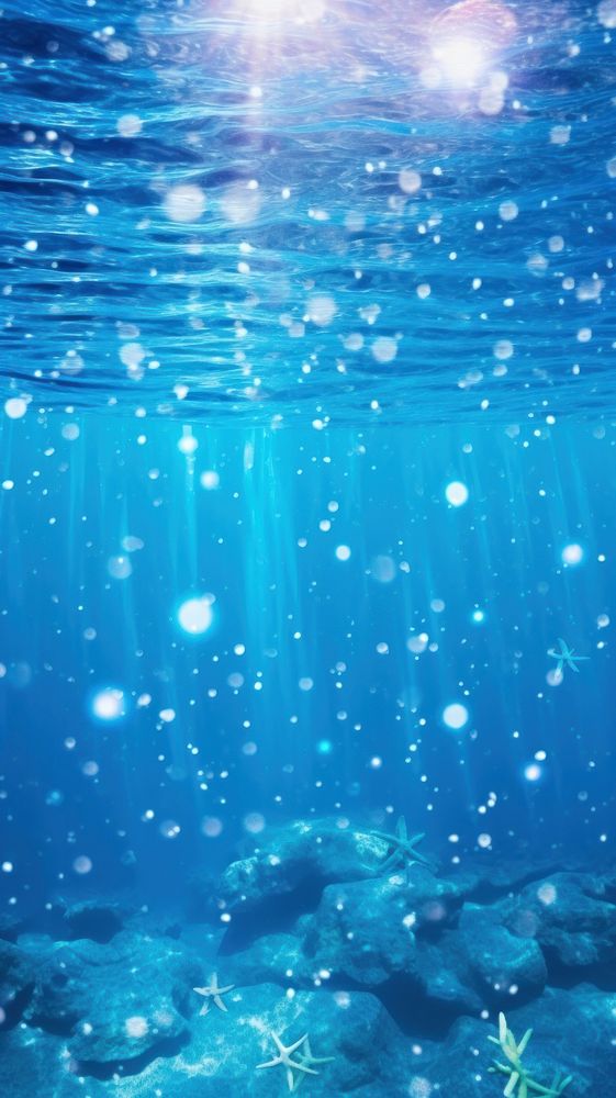 Ocean wallpaper underwater outdoors nature. | Premium Photo