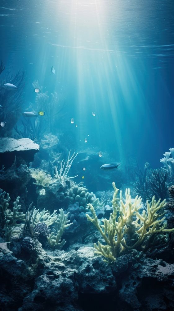 Ocean life underwater outdoors nature.