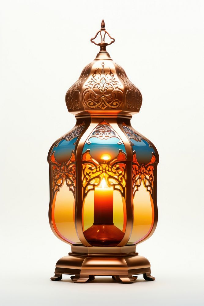 A Islamic Luxury Lantern lantern candle lamp.
