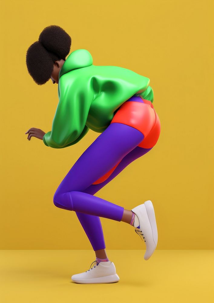 Footwear spandex athlete fashion. AI generated Image by rawpixel.