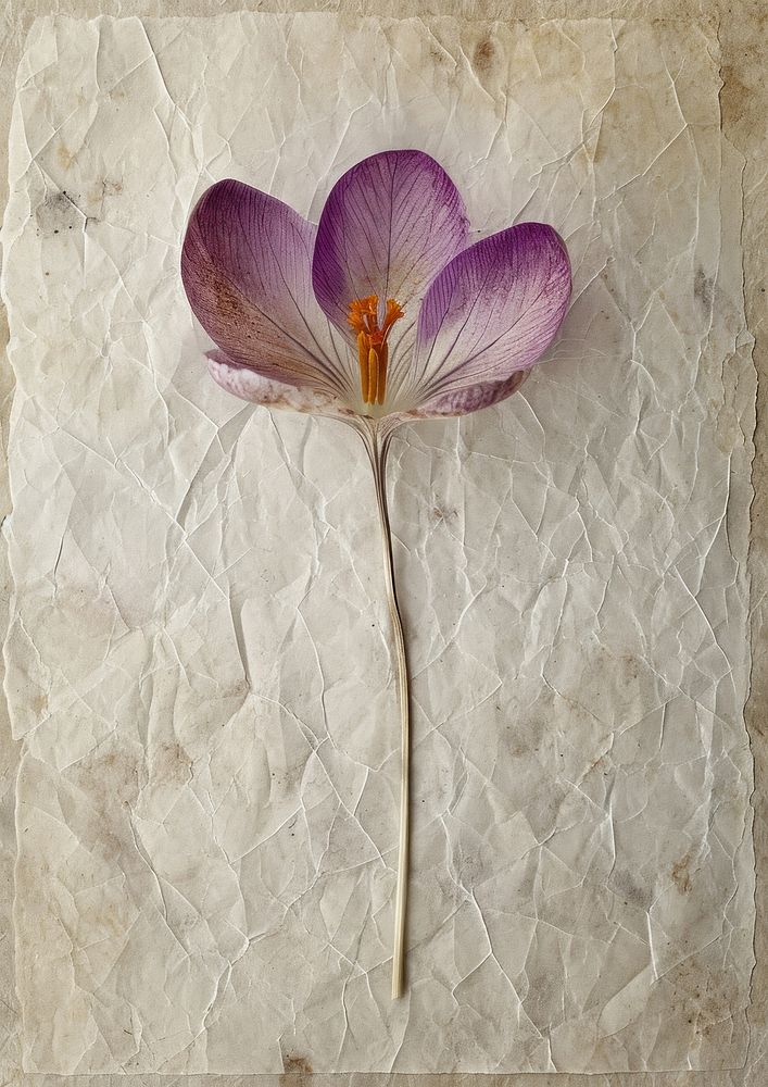 Real Pressed Crocus Ivy Leaf | Premium Photo - rawpixel